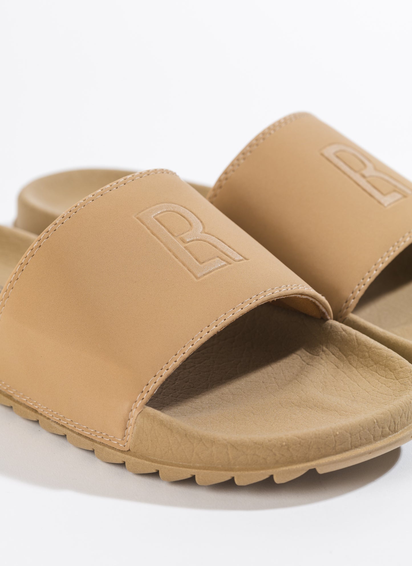 Chinelo Slide Raff - Bege