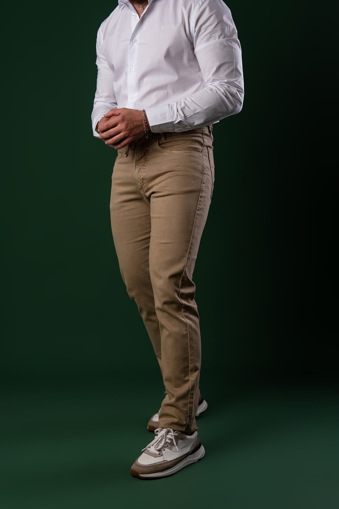 CALÇA STONE COM CORDÃO