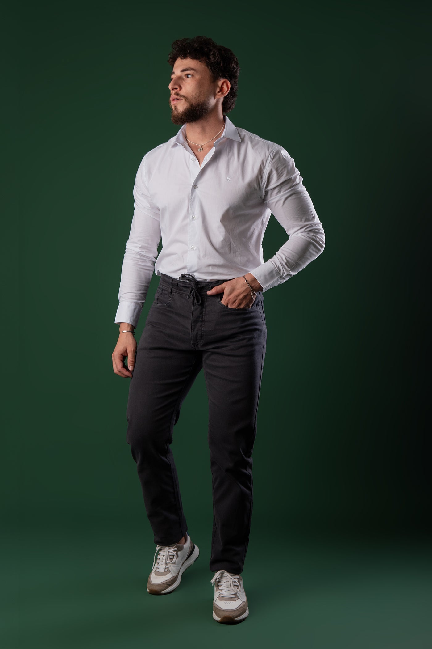 CALÇA STONE COM CORDÃO