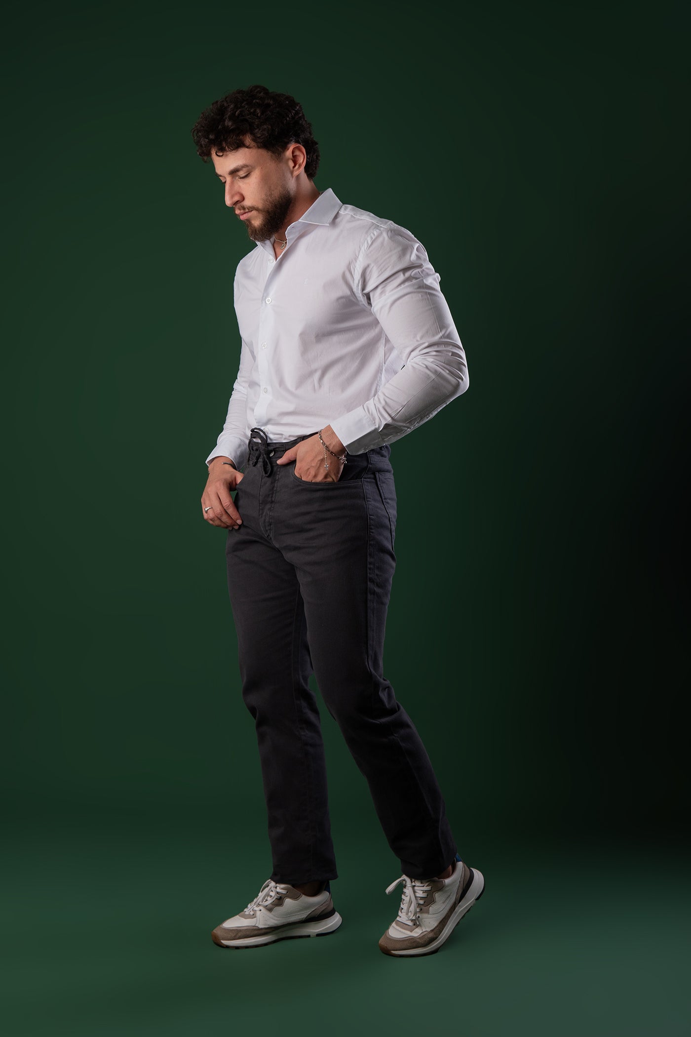 CALÇA STONE COM CORDÃO