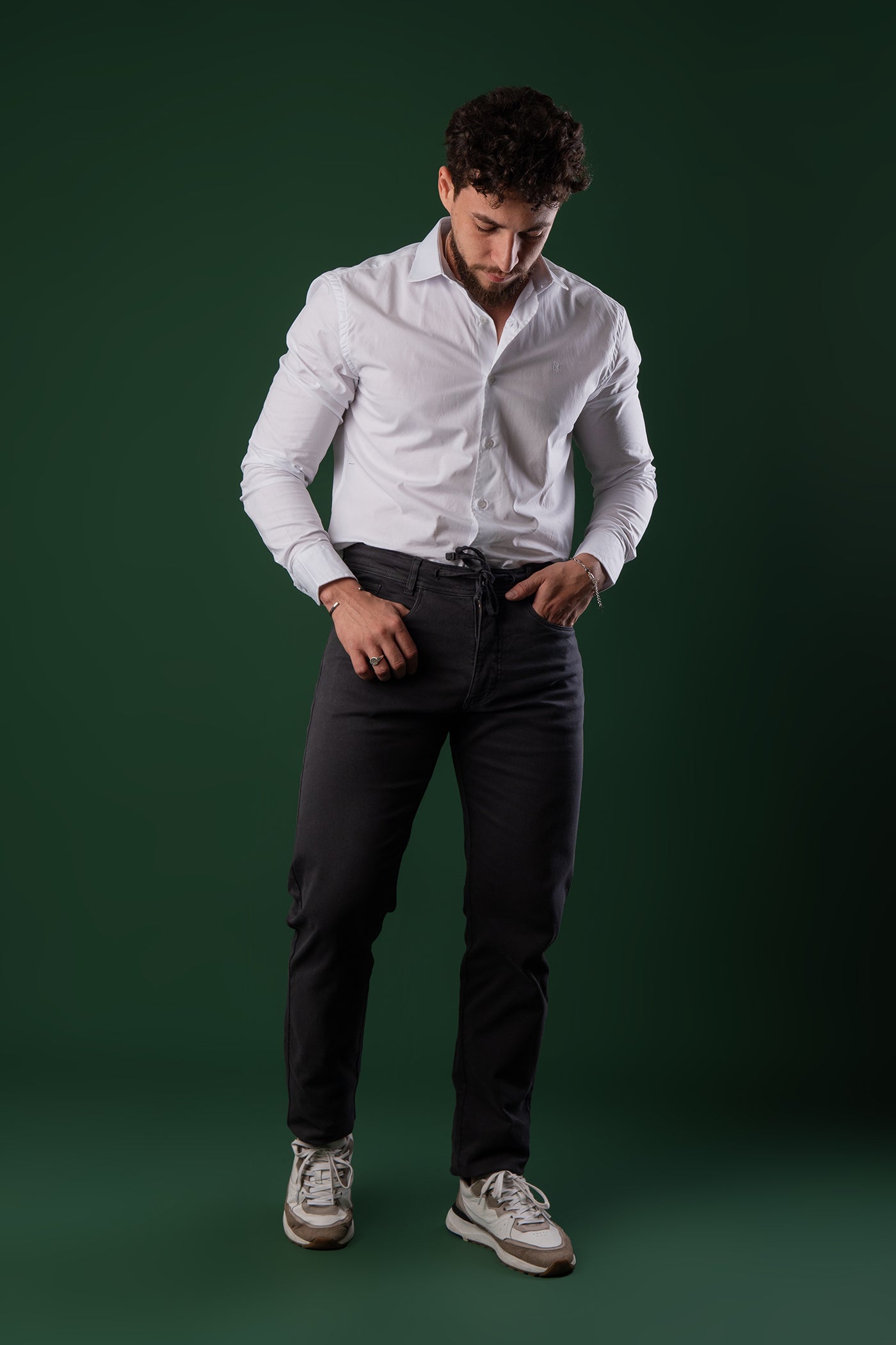 CALÇA STONE COM CORDÃO