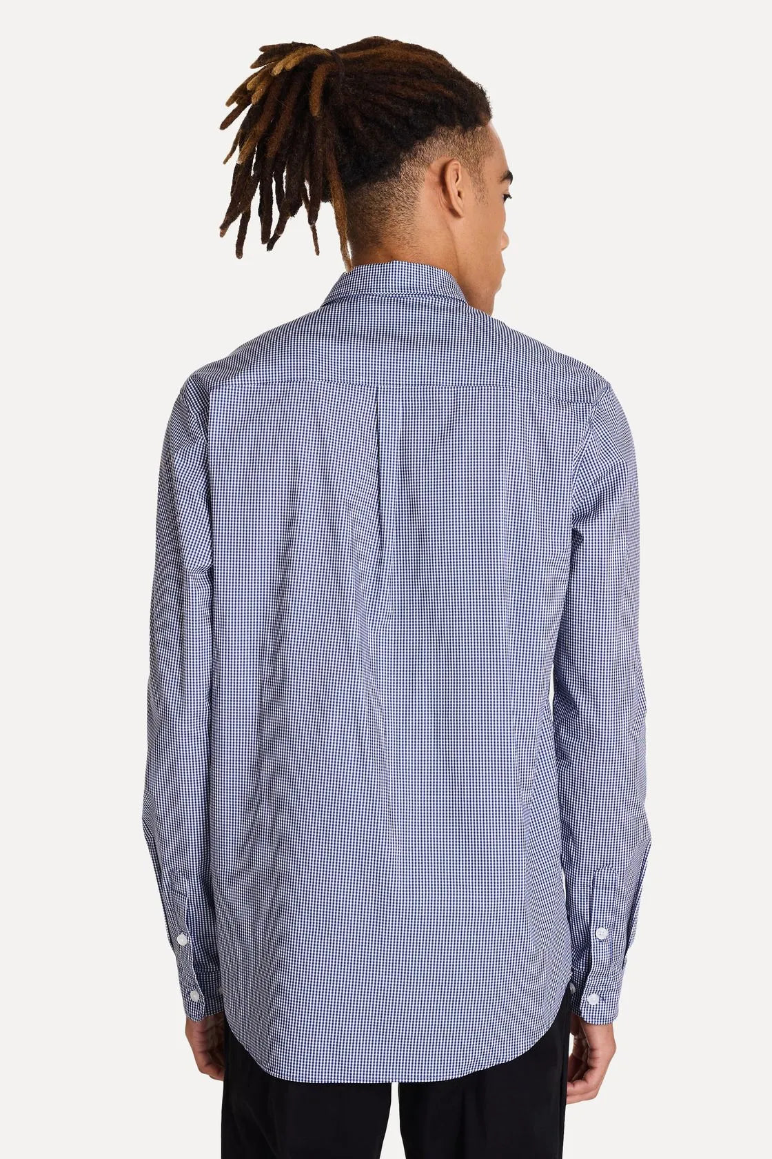 3699 - Camisa ML Tricoline Xadrez