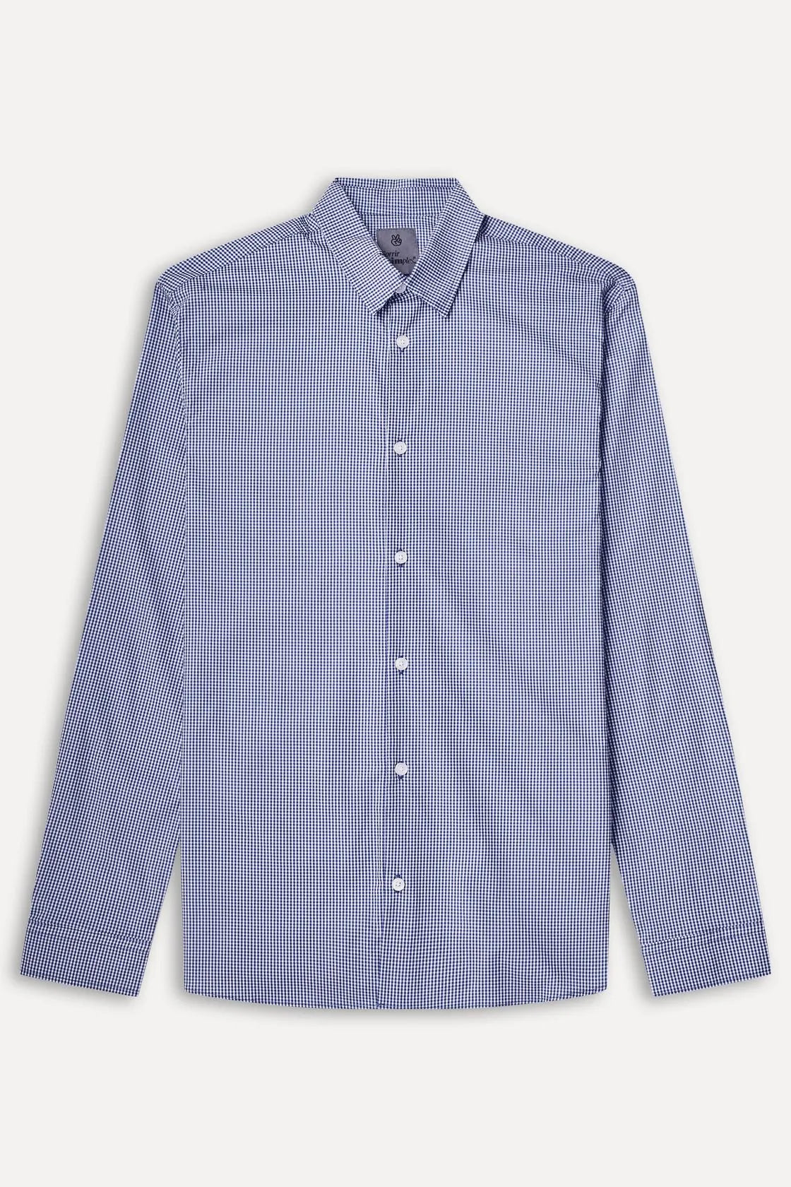 3699 - Camisa ML Tricoline Xadrez