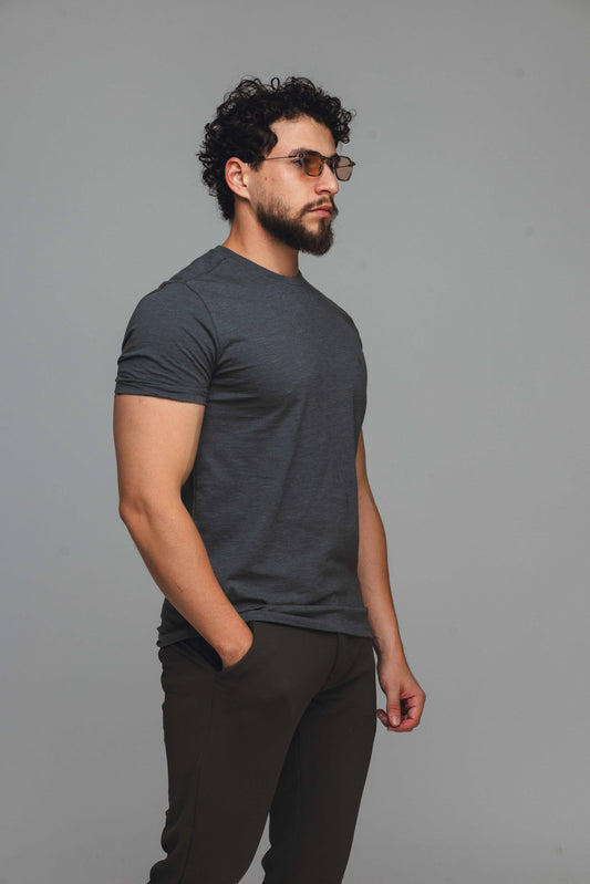 T- SHIRT MC FLAME MESCLA BORDADO CALVIN KLEIN CHUMBO